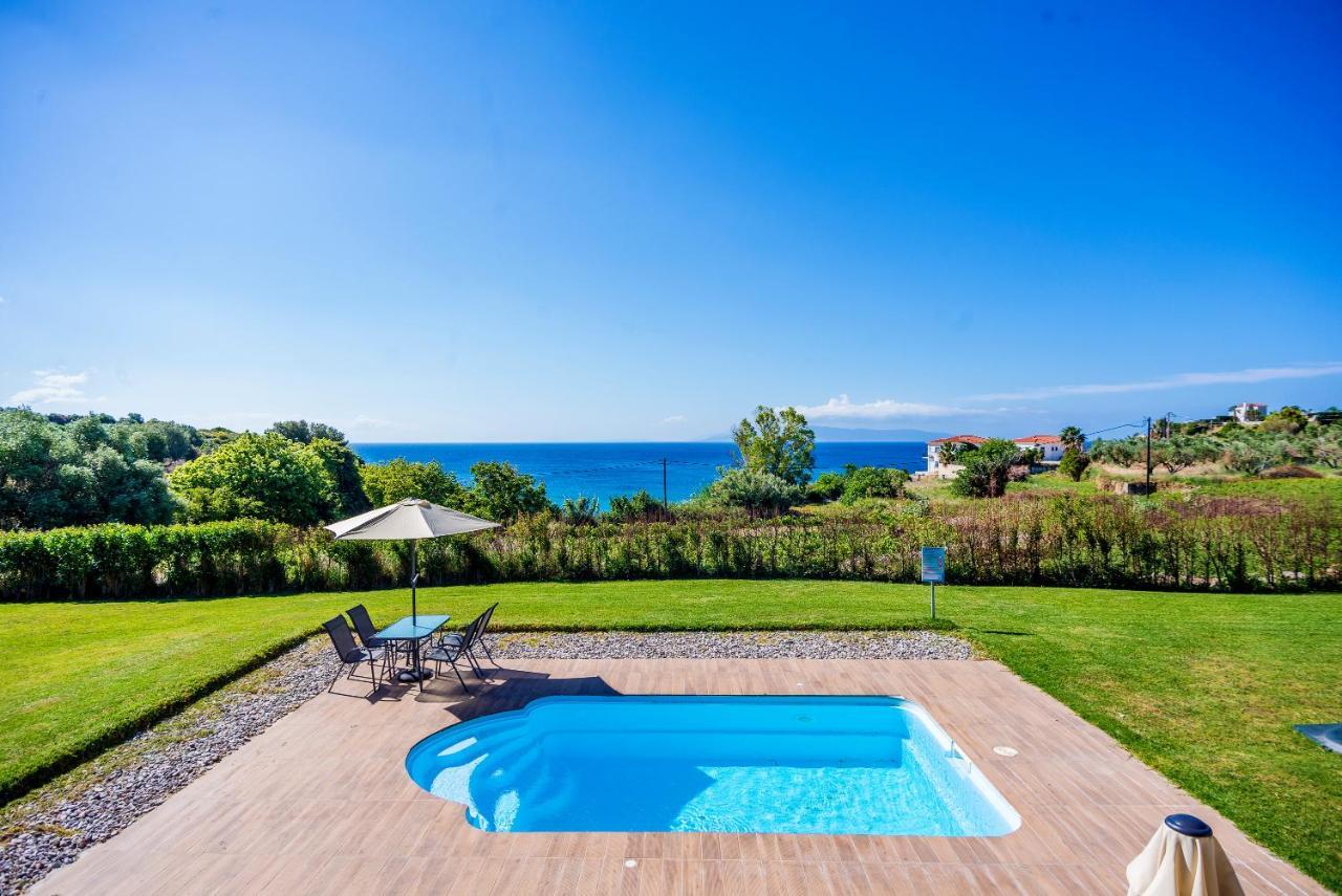 Filon Ktima Beachfront Upscale Villa Karavádhos Dış mekan fotoğraf